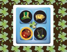 St-Patrick S Greetings Card Stock Images St-Patrick S Greetings Card Stock Images