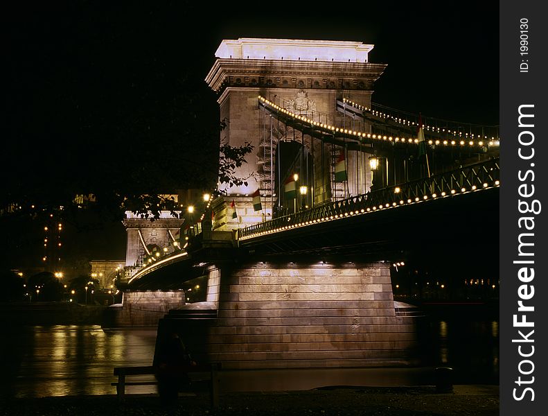 CHain Bridge In Budapest