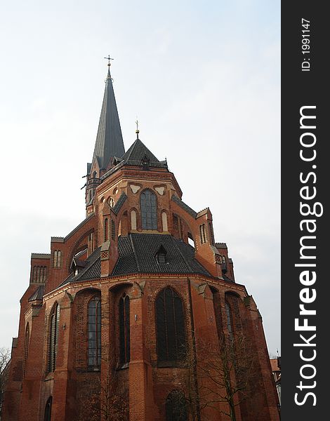 St. Nicolai church in LÃ¼ndeburg, Germany