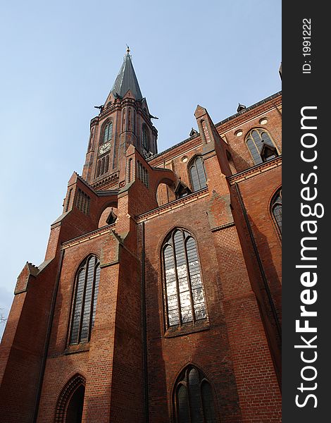 St. Nicolai church in LÃ¼ndeburg, Germany