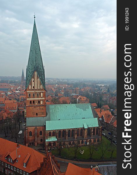 St. Johannis church in LÃ¼ndeburg, Germany