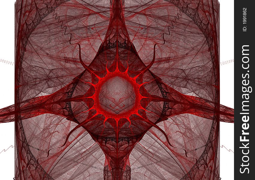 Abstract Blood Drop