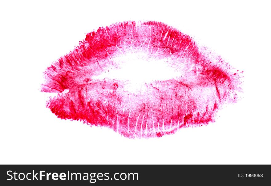 Hi resolution Close up of female Lips isolated on a white backround. Hi resolution Close up of female Lips isolated on a white backround