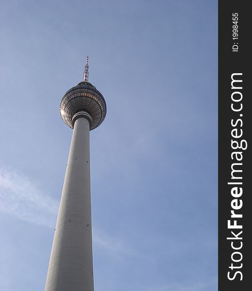 Fernsehturm im berlin an die alexanderplatz