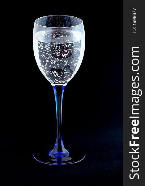 Glass With Mineral Water