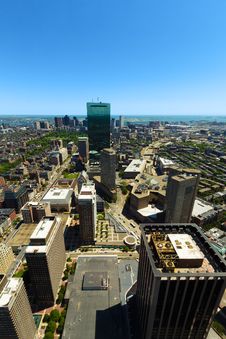 Boston In Massachusetts Royalty Free Stock Photo