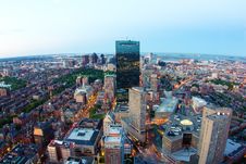 Boston In Massachusetts Royalty Free Stock Image