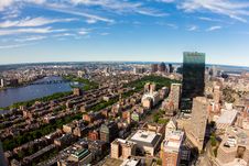 Boston In Massachusetts Royalty Free Stock Photo