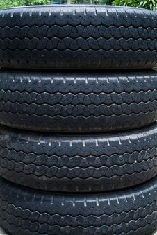 Old Tires Royalty Free Stock Images