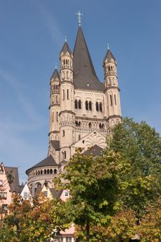 Great Saint Martin Church Royalty Free Stock Photography Great Saint Martin Church Royalty Free Stock Photography