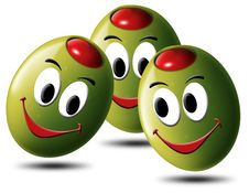 Olives Filled With Smile Stock Image Olives Filled With Smile Stock Image