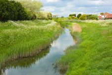 Stream Through Countryside Royalty Free Stock Image Stream Through Countryside Royalty Free Stock Image