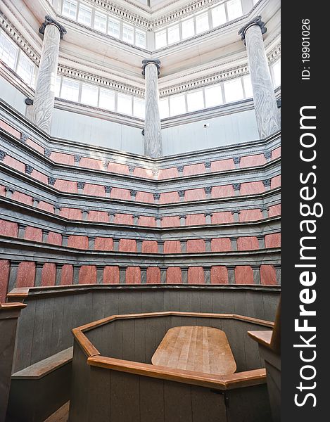 Anatomical theatre in Gustavianum of Uppsala