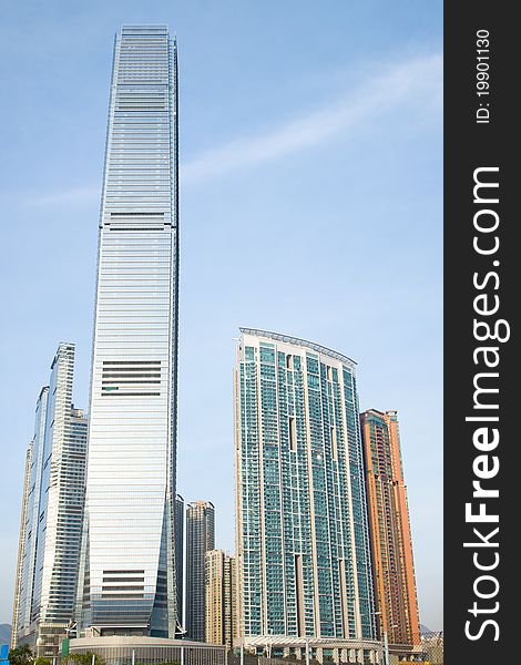 Commercial Skyscraper and Residential Apartments