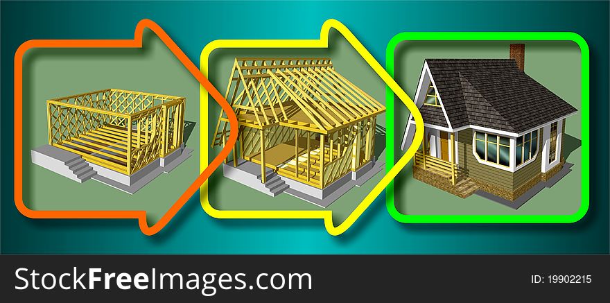 A brief visual aid for the construction of small cheap houses. A brief visual aid for the construction of small cheap houses
