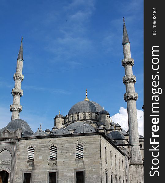 Eminonu Mosque In Istanbul.