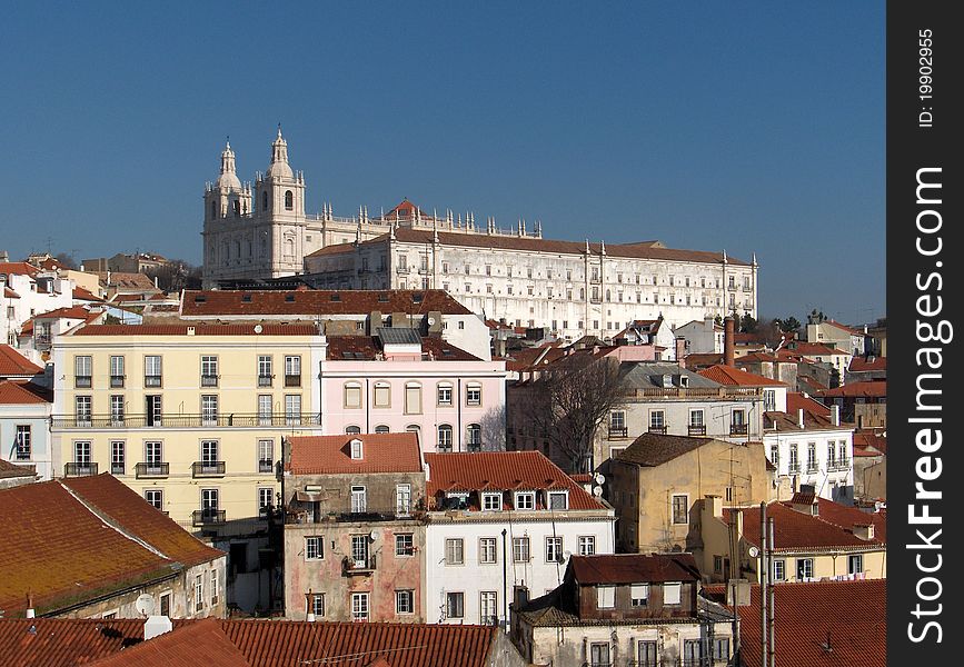 Panorama of Lisbon - Alfama