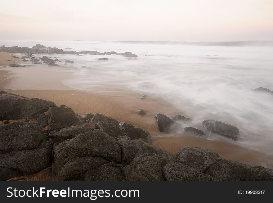 A seascape in South Africa