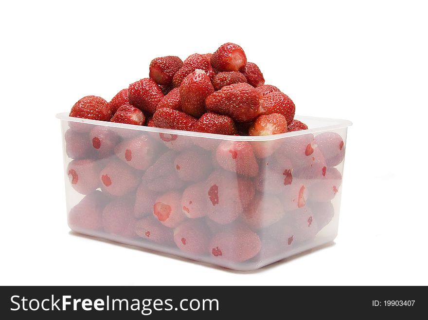 The Ripe Strawberries In Box_1