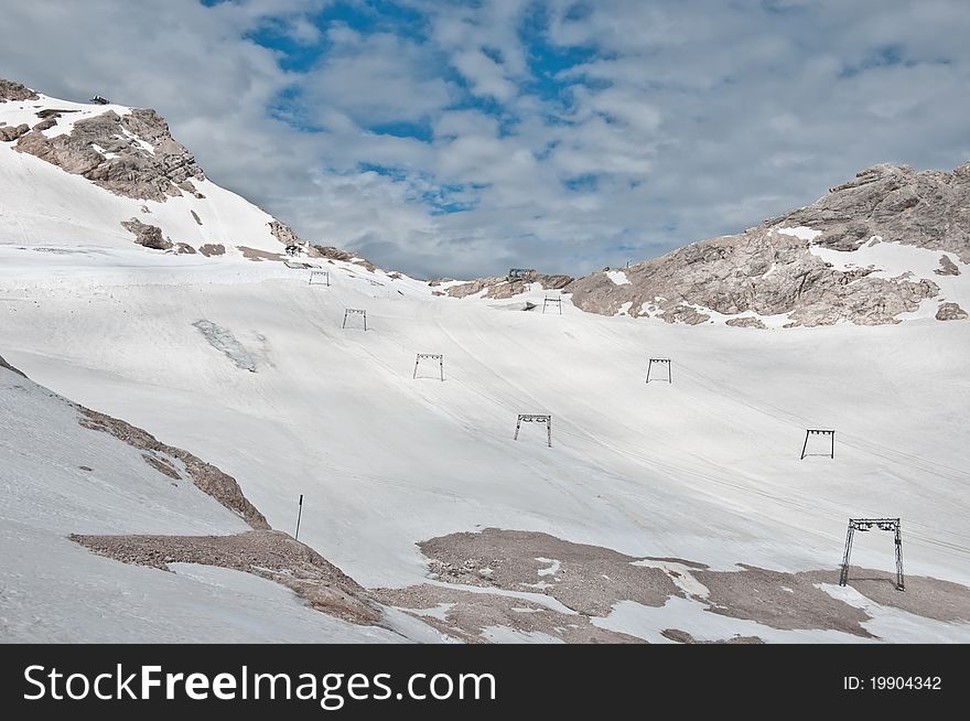 Zugspitze - ski-lift