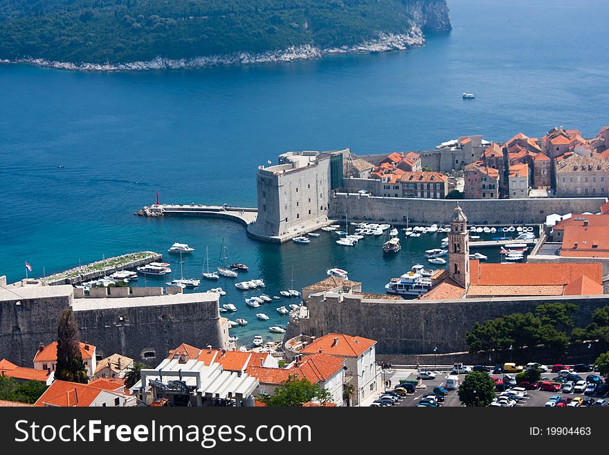 The town of Dubrovnik, Croatia, Europe