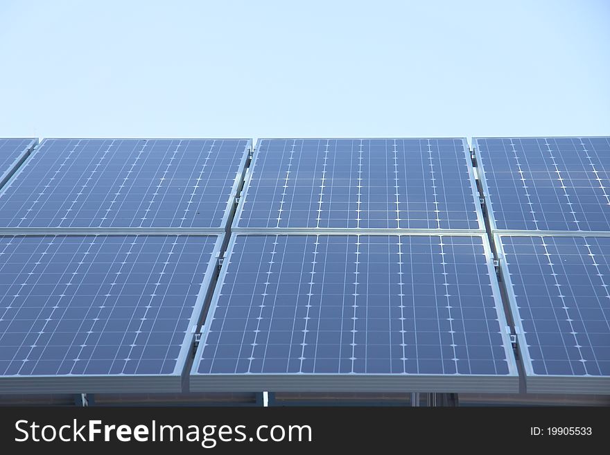 Roof covered with photovoltaic panels