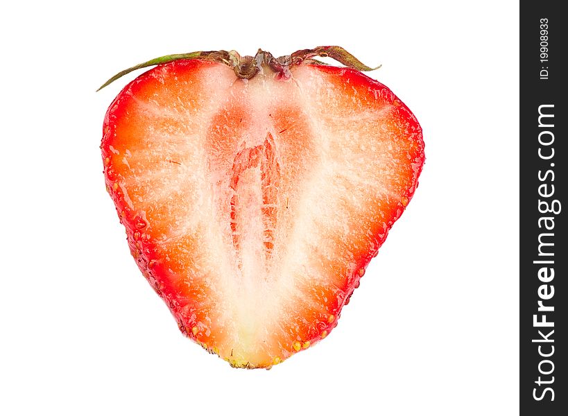 Sliced â€‹â€‹strawberries
