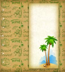 Vacation Background Royalty Free Stock Images