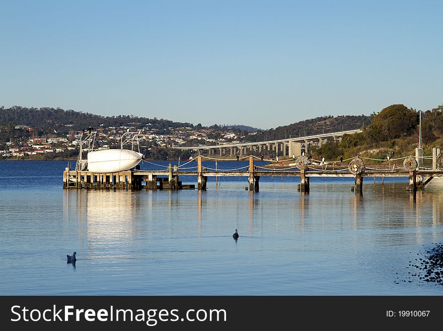 Boats And Pier