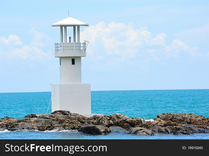 A White Lighthouse