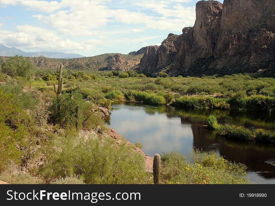 An image of lower Salt River