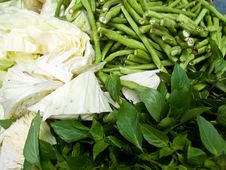Thai Vegetables For Thai Food Royalty Free Stock Photos Thai Vegetables For Thai Food Royalty Free Stock Photos