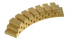 Gold Bullion Stock Image