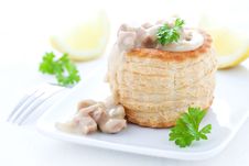 Ragout Fin In Puff Pastry Stock Images Ragout Fin In Puff Pastry Stock Images