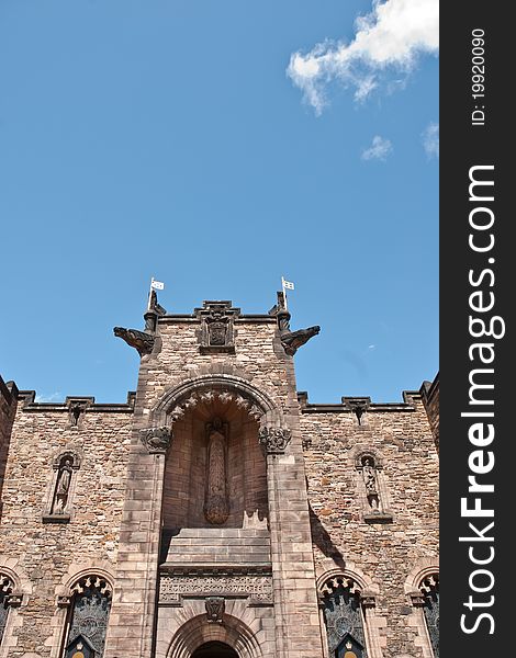 Edimburgh Castle, the Scottish War Memorial