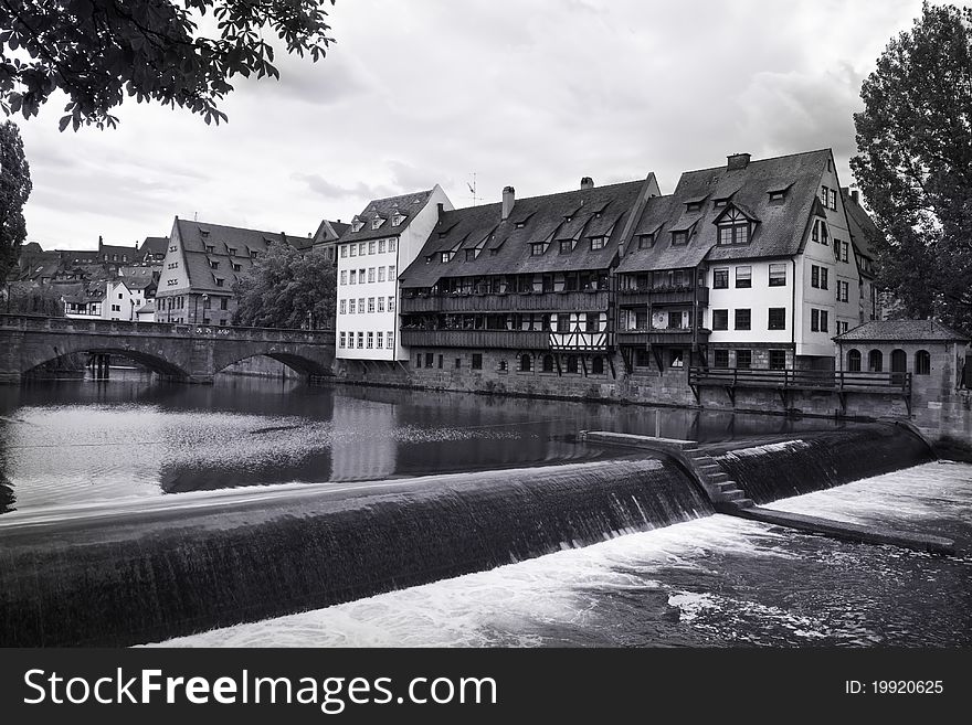 Nuremburg Canal in Bavaria, Germany