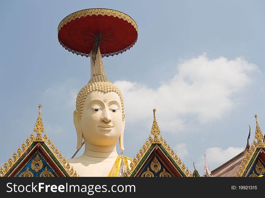 Buddha statue in Wat Tonson, Ang Thong Province, Thailand. Buddha statue in Wat Tonson, Ang Thong Province, Thailand.