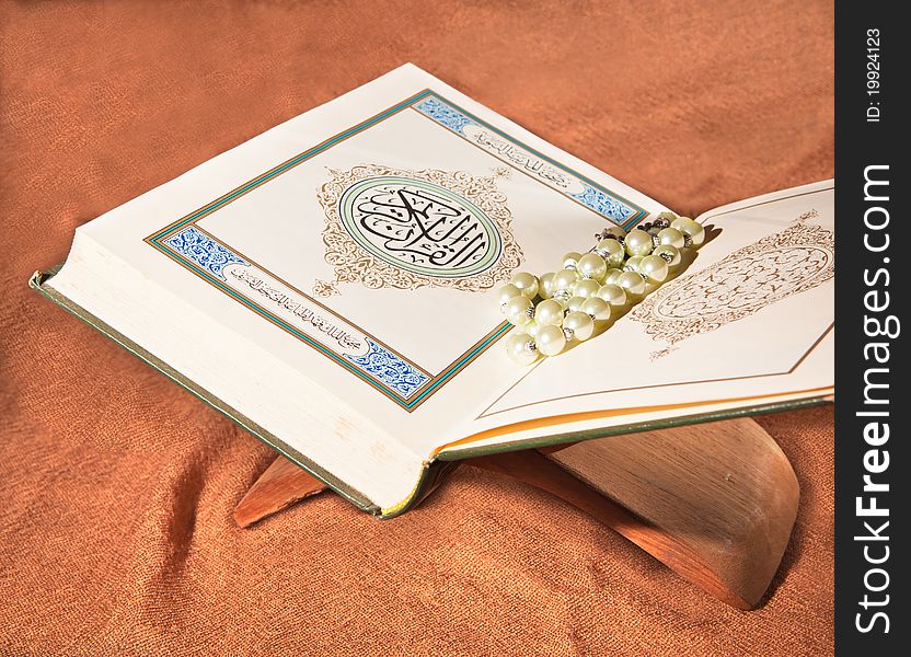 Koran, holy book on Islam religion