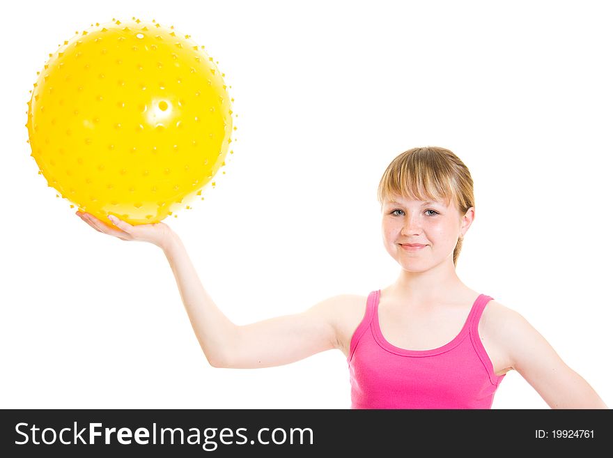 Teenager With A Ball