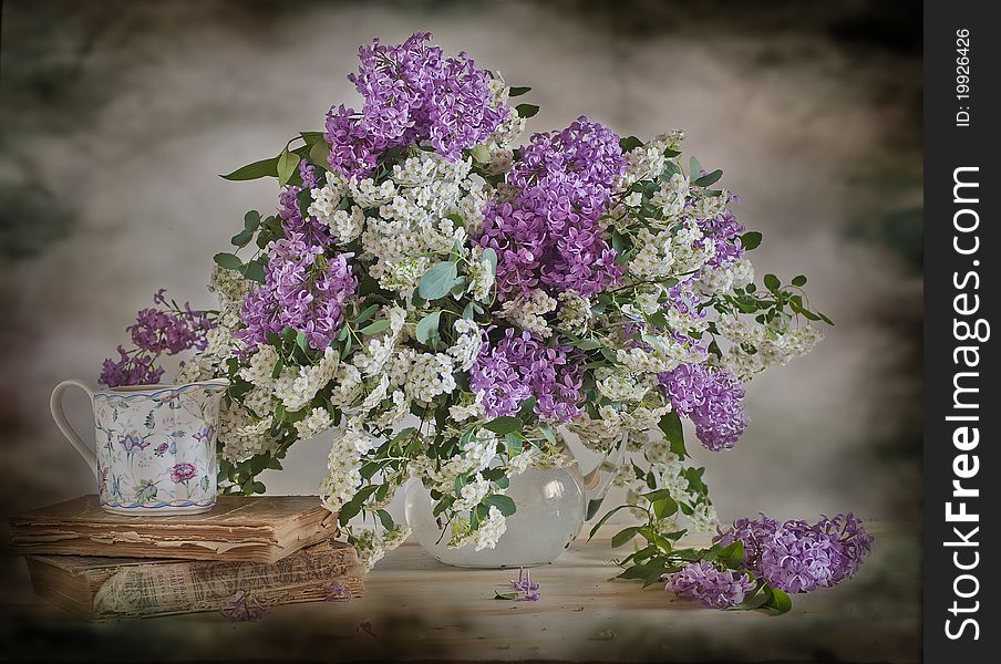Lilac-white Bouquet