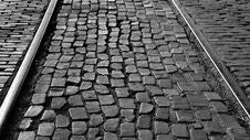 The Paver Stones At The Fort Worth Stock Yard Train Station. Royalty Free Stock Images The Paver Stones At The Fort Worth Stock Yard Train Station. Royalty Free Stock Images