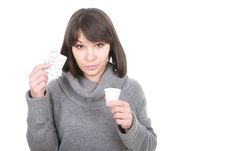 Sick Woman Stock Image Sick Woman Stock Image