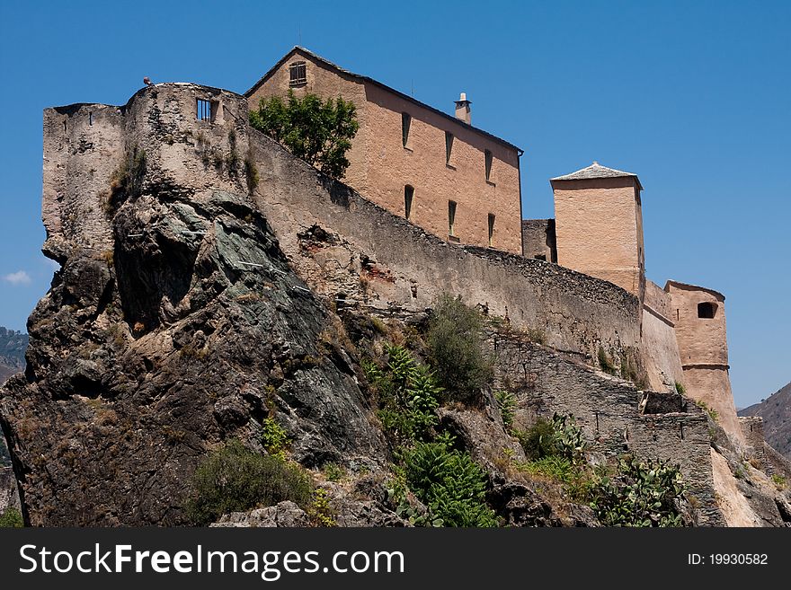 Old Castle In Corte