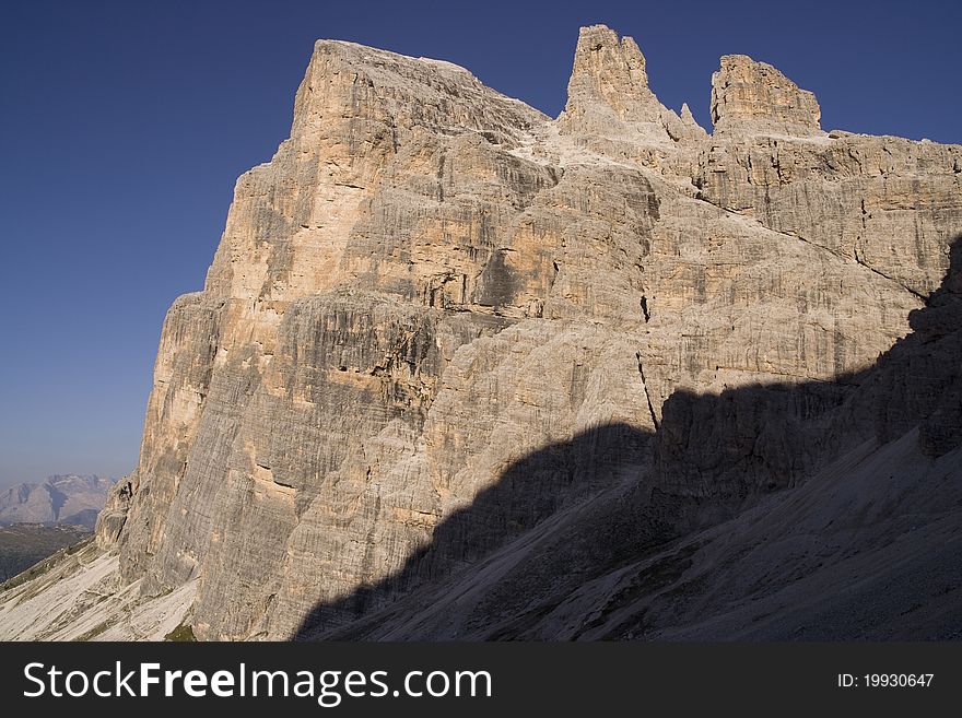 The Dolomites, mountain scenery in Italy