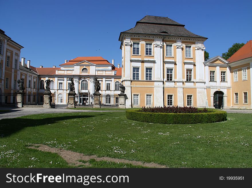 Castle in the norhten Bohemia where Casanova lived. Castle in the norhten Bohemia where Casanova lived