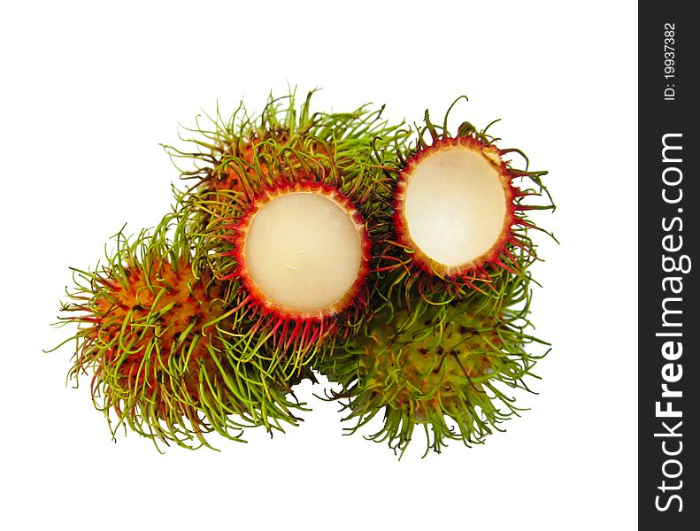 It rambutan fruits and vegetables