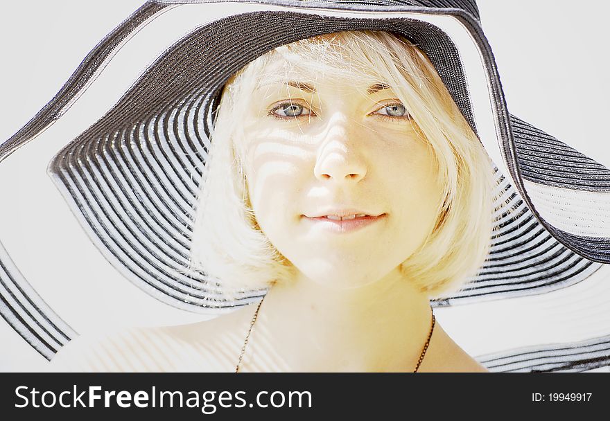 Luxury Woman In Hat