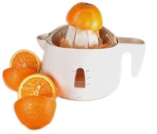 Juice Extractor And Oranges Stock Photography Juice Extractor And Oranges Stock Photography