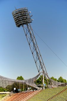 Olympic Stadium München - Light Panel Stock Photos Olympic Stadium München - Light Panel Stock Photos