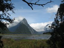 Milford Sounds, New Zealand Stock Image Milford Sounds, New Zealand Stock Image